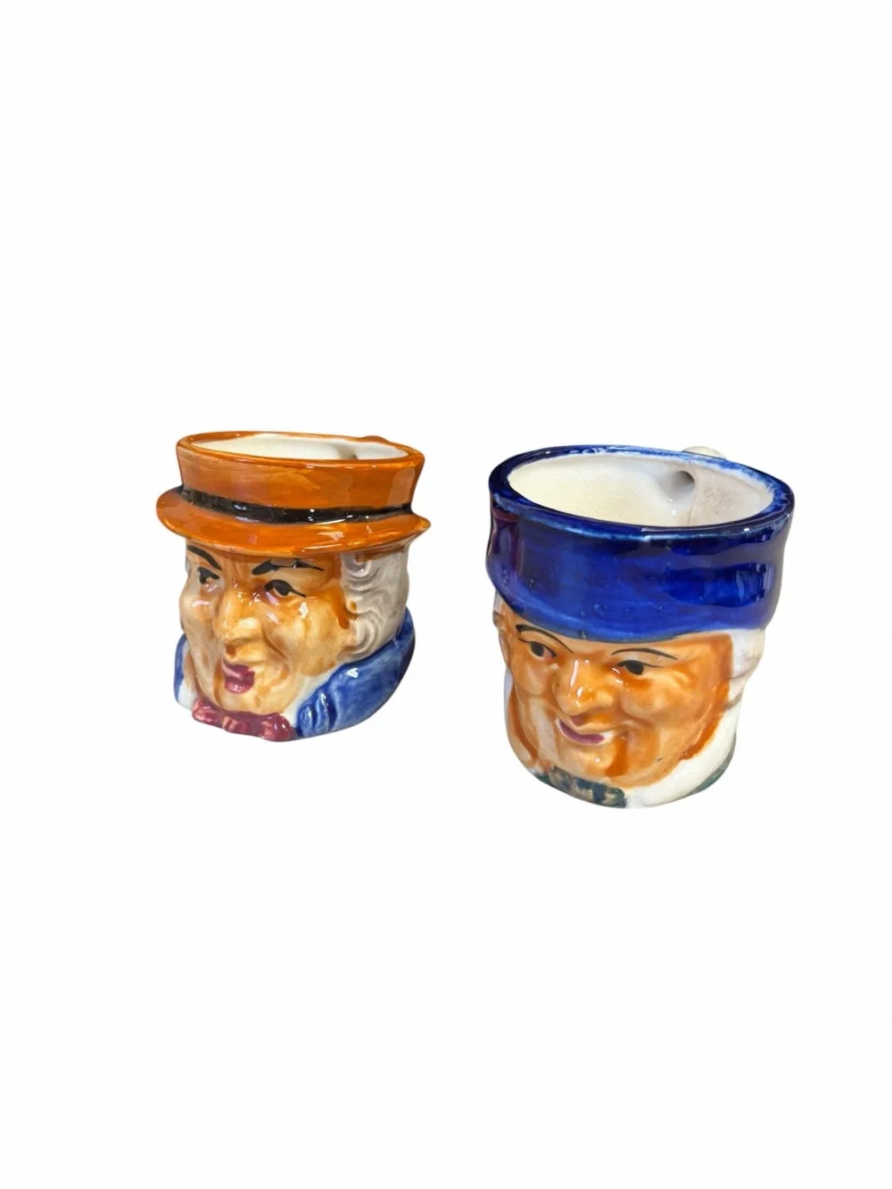 Vintage pair ceramic